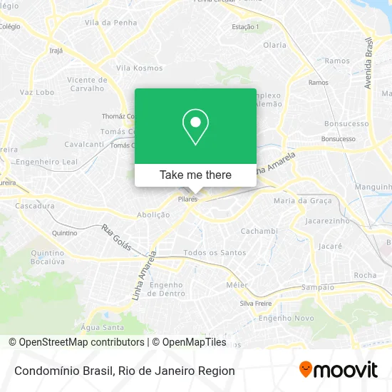 Condomínio Brasil map