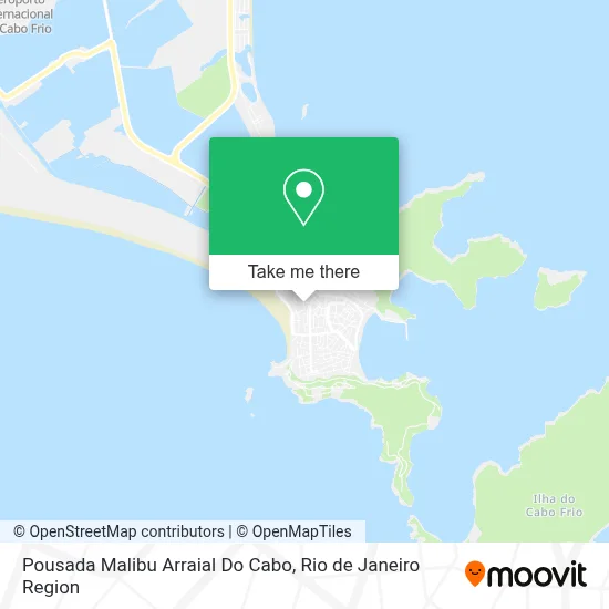 Pousada Malibu Arraial Do Cabo map
