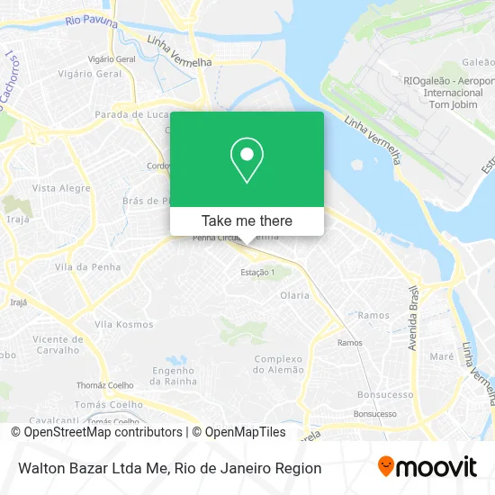 Walton Bazar Ltda Me map