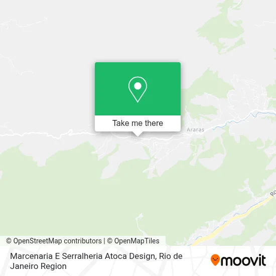 Marcenaria E Serralheria Atoca Design map