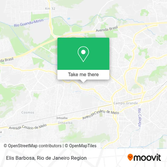 Elis Barbosa map