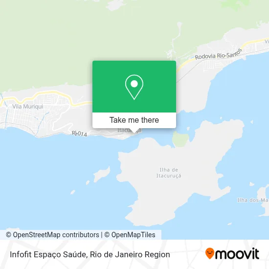 Infofit Espaço Saúde map