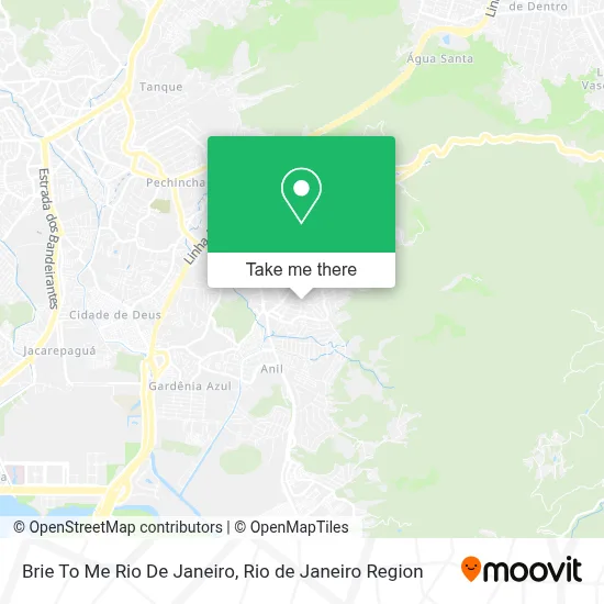 Brie To Me Rio De Janeiro map