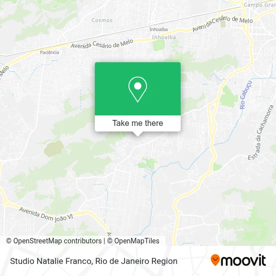 Studio Natalie Franco map
