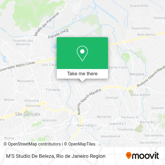 M’S Studio De Beleza map