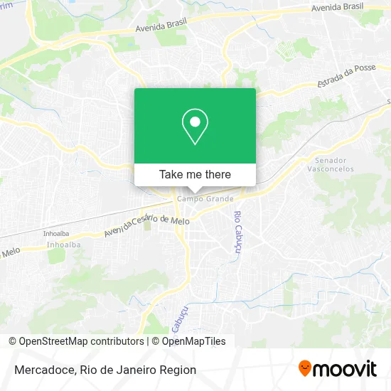 Mercadoce map