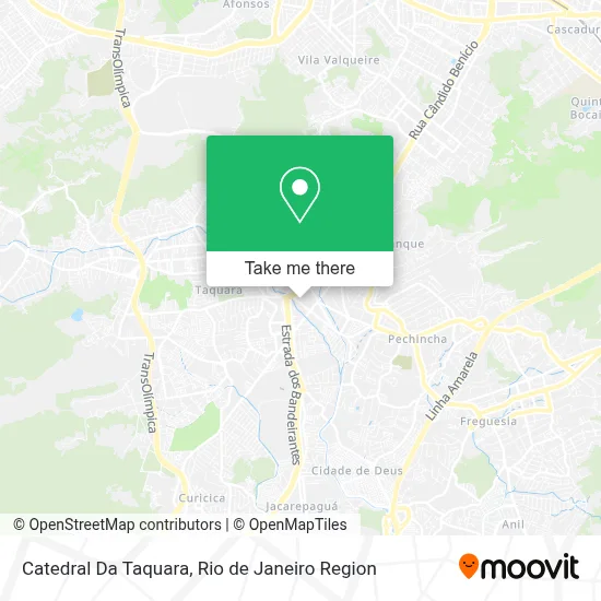 Catedral Da Taquara map