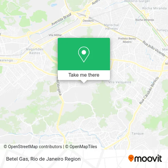 Betel Gas map