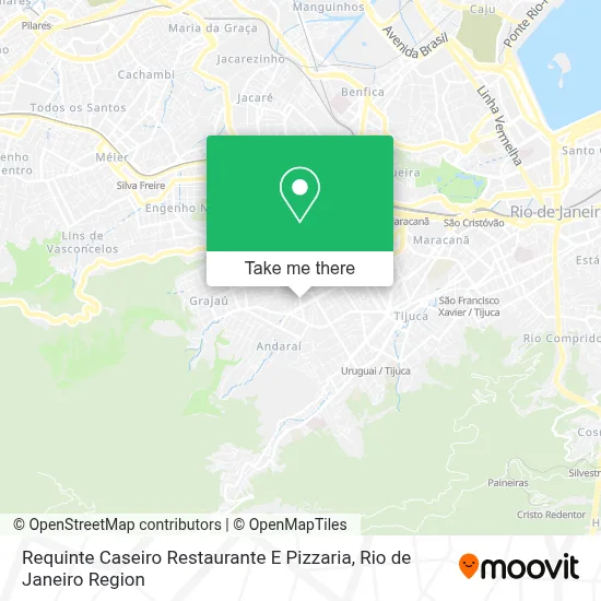 Requinte Caseiro Restaurante E Pizzaria map
