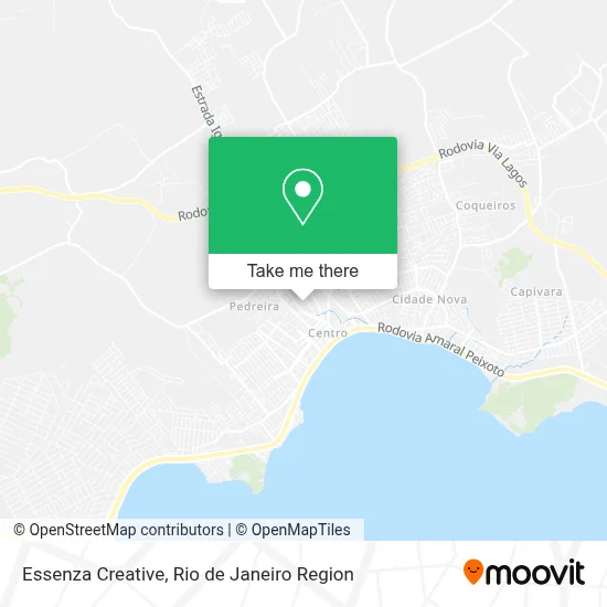 Essenza Creative map