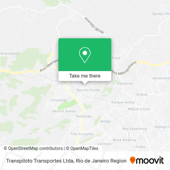 Transpiloto Transportes Ltda map