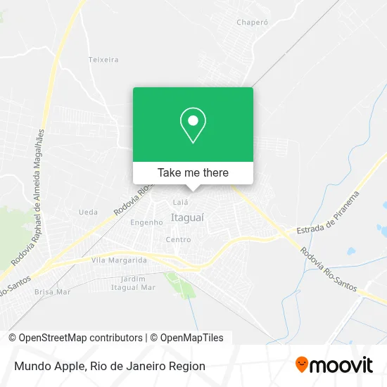 Mundo Apple map
