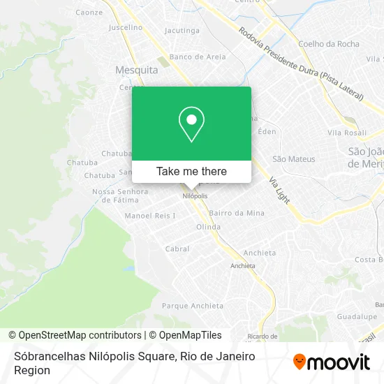 Sóbrancelhas Nilópolis Square map