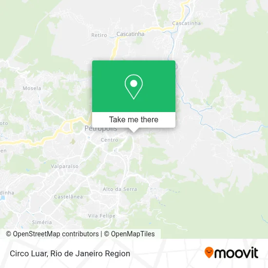 Circo Luar map
