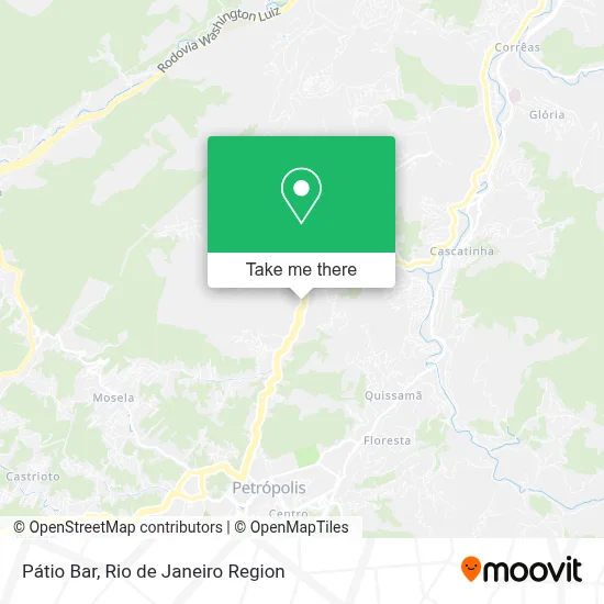 Pátio Bar map