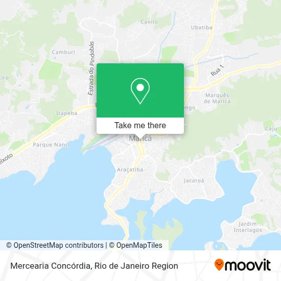 Mercearia Concórdia map