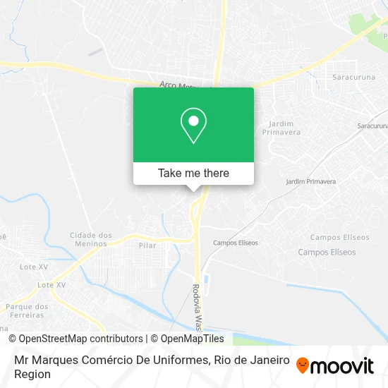 Mr Marques Comércio De Uniformes map