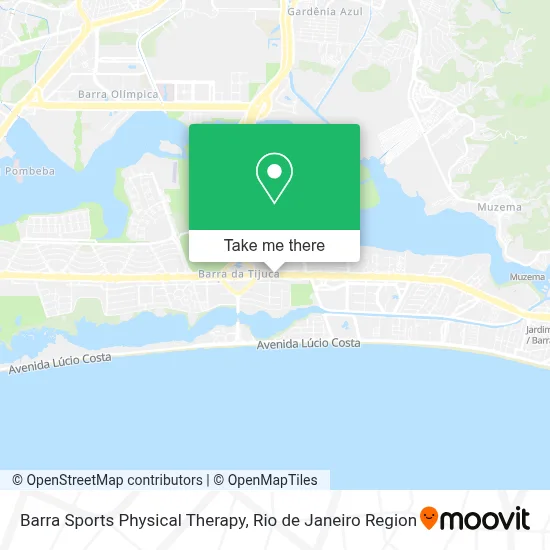 Barra Sports Physical Therapy map