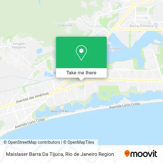 Maislaser Barra Da Tijuca map