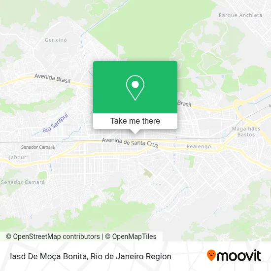 Iasd De Moça Bonita map