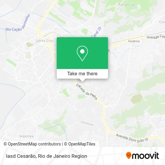 Iasd Cesarão map
