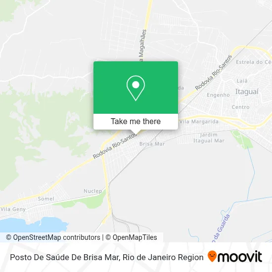 Posto De Saúde De Brisa Mar map