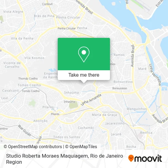 Studio Roberta Moraes Maquiagem map