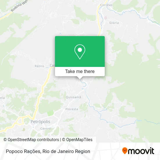 Popoco Rações map