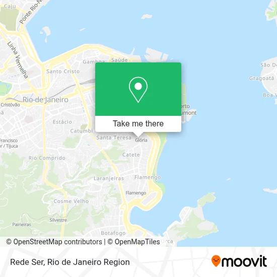 Rede Ser map