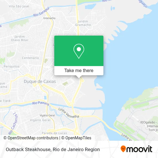 Outback Steakhouse map