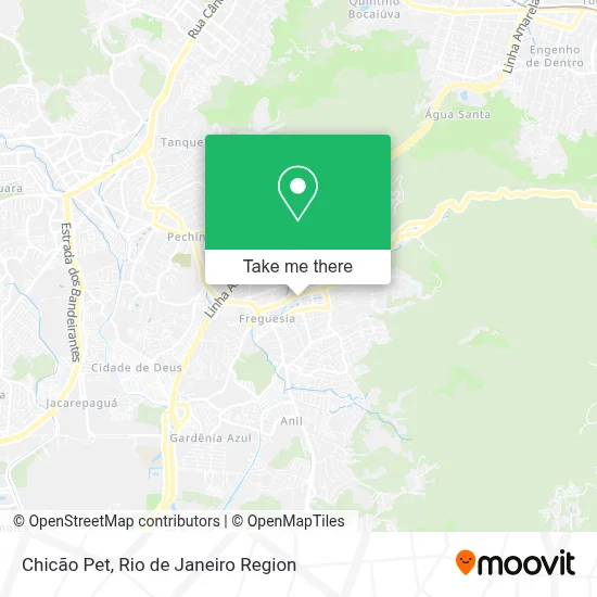Chicão Pet map