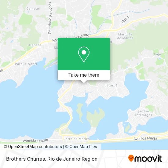 Brothers Churras map