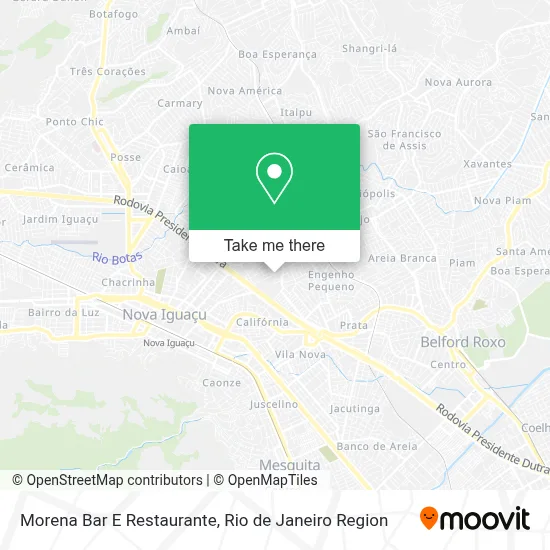 Morena Bar E Restaurante map