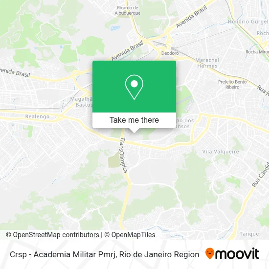 Crsp - Academia Militar Pmrj map