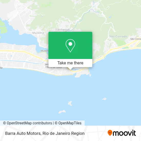 Barra Auto Motors map