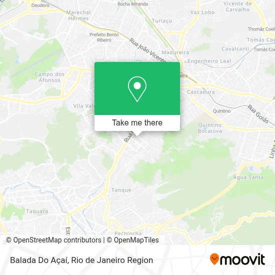 Balada Do Açaí map