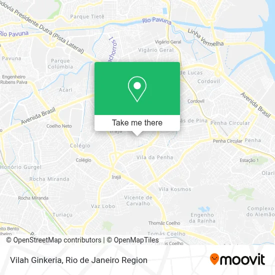 Vilah Ginkeria map