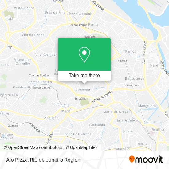 Alo Pizza map
