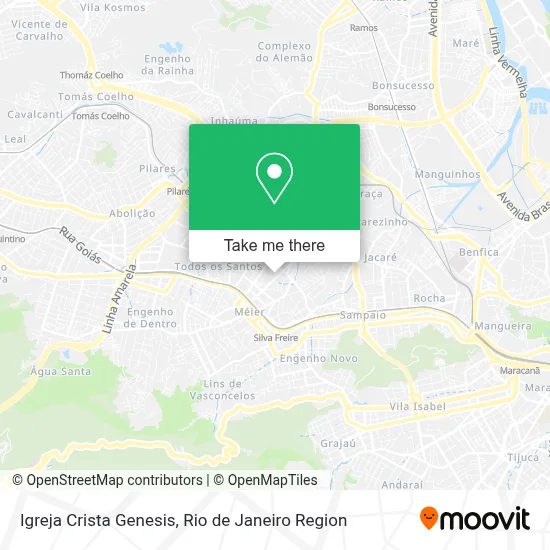 Igreja Crista Genesis map
