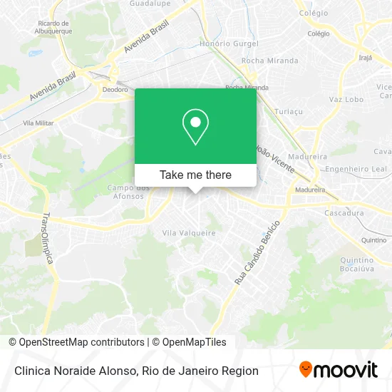 Clinica Noraide Alonso map