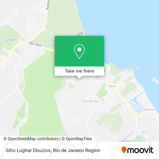 Sítio Lughar Dbuzios map