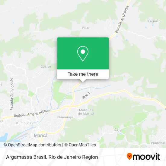 Argamassa Brasil map