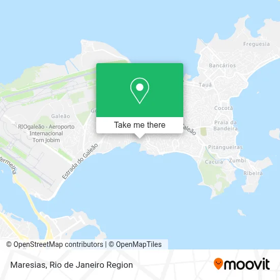 Maresias map