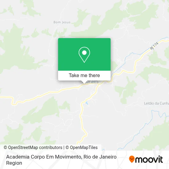 Academia Corpo Em Movimento map