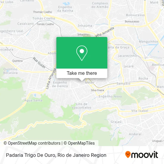 Padaria Trigo De Ouro map