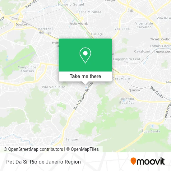 Pet Da Si map