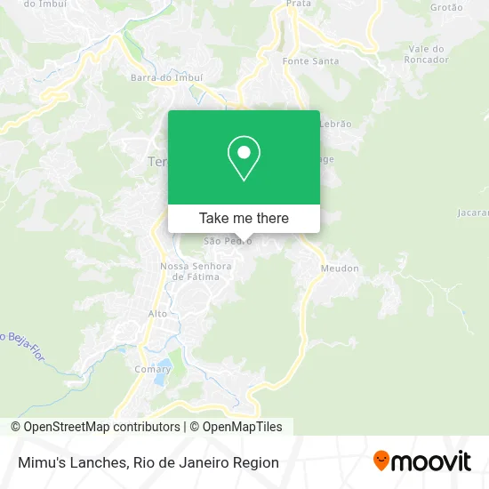 Mimu's Lanches map