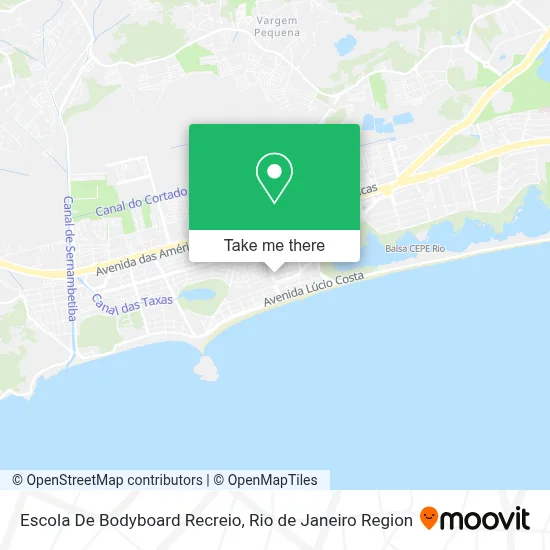 Escola De Bodyboard Recreio map