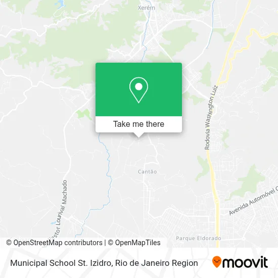 Municipal School St. Izidro map
