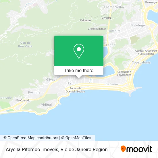 Aryella Pitombo Imóveis map